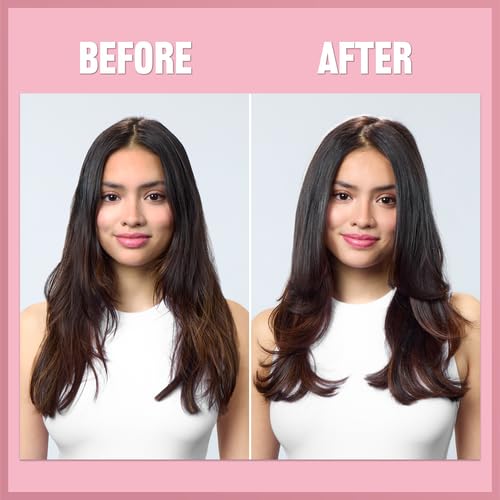 REVLON One-Step Volumizer en uso secando y dando volumen, ahorro de tiempo