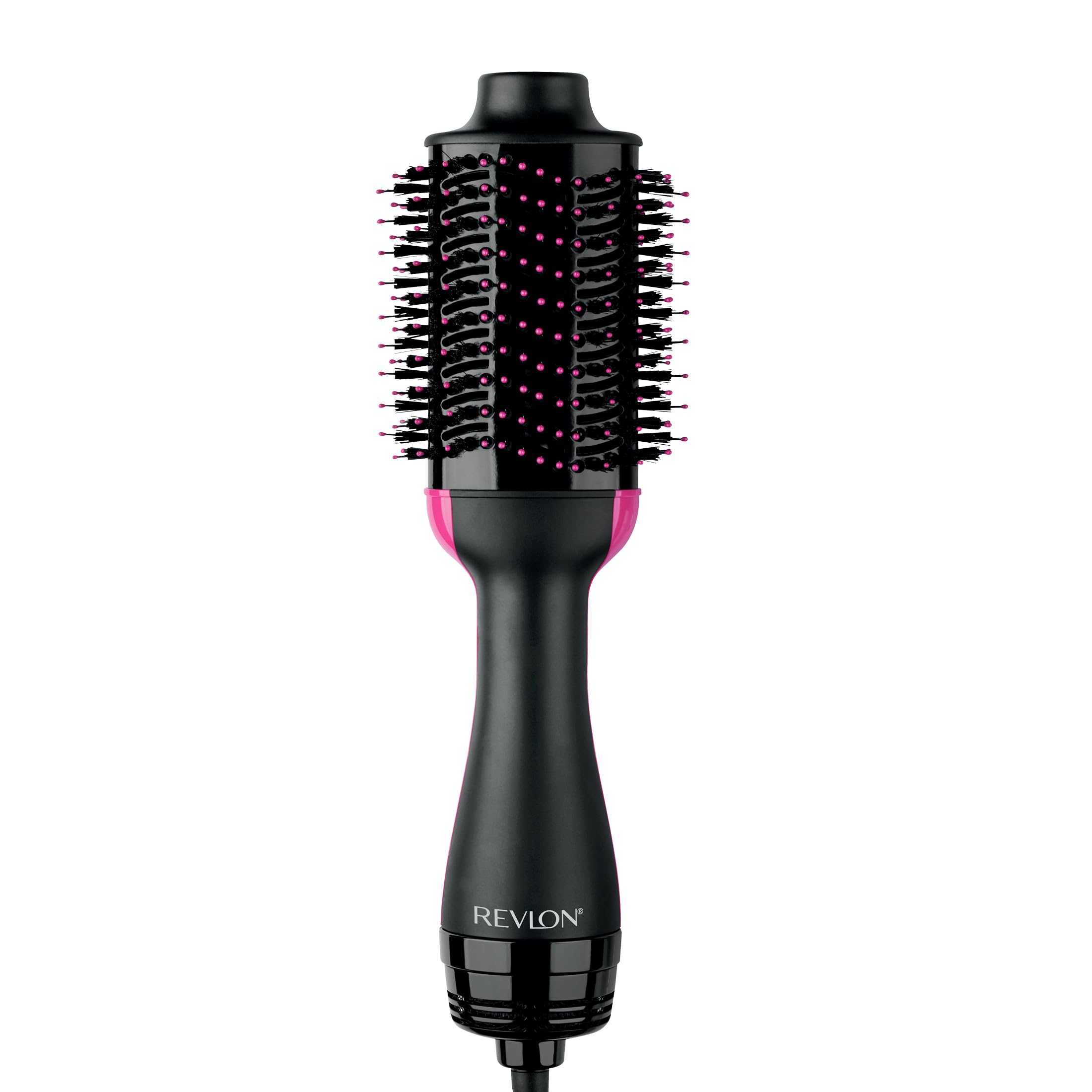 REVLON One-Step Volumizer frontal con barril negro, brinda secado rápido