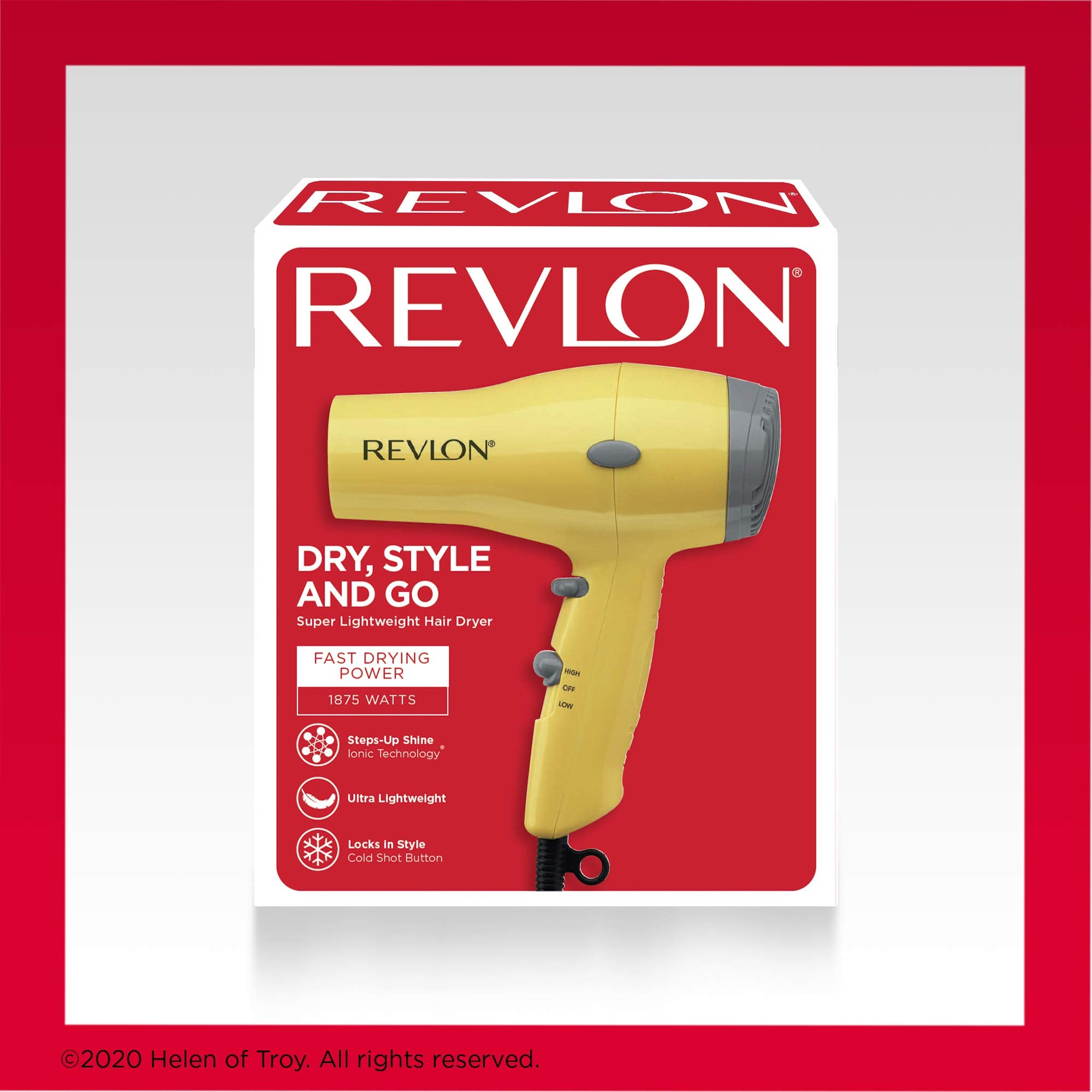 Revlon close-up de bumpers antideslizantes que protegen durante el peinado