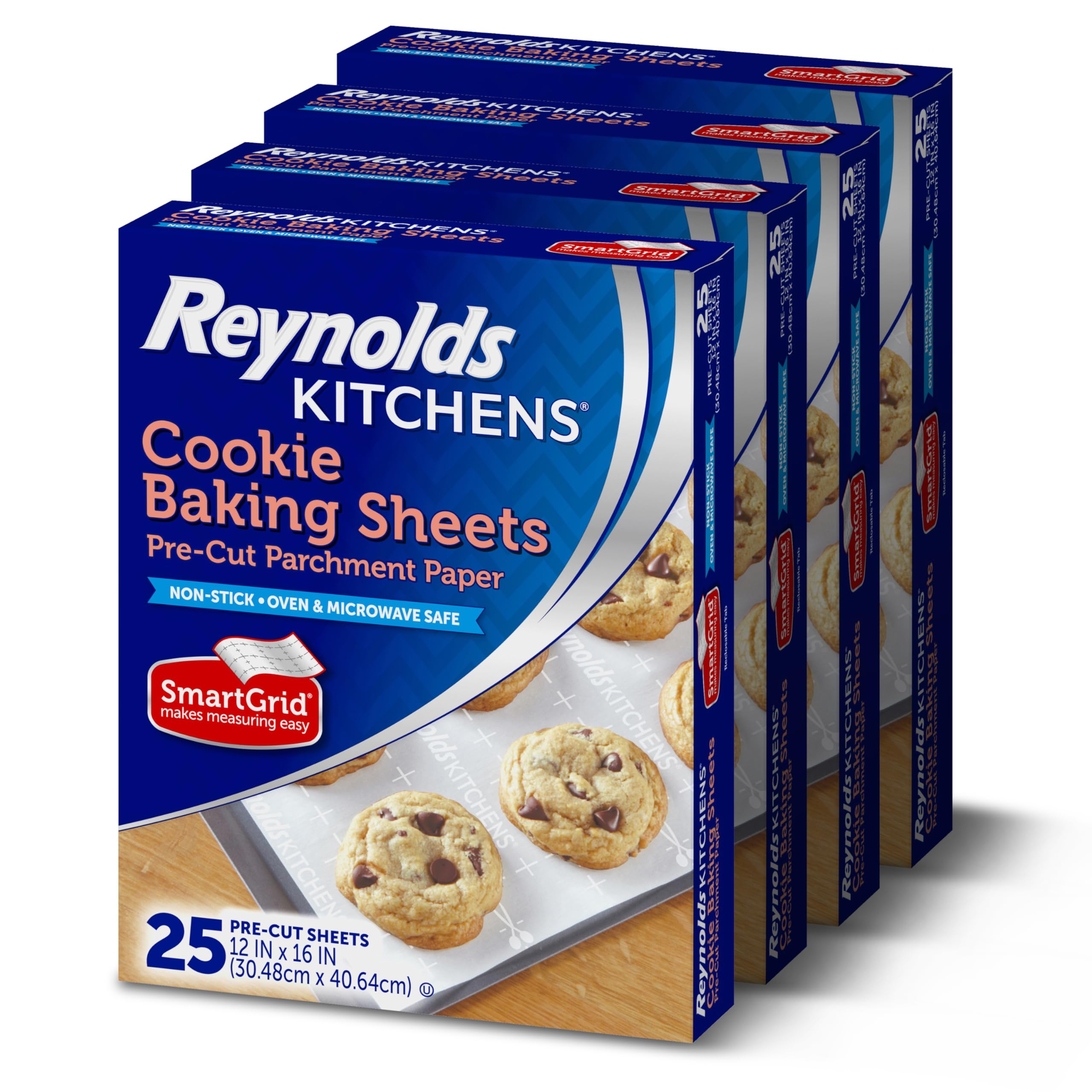 Reynolds frente del empaque mostrando 4 paquetes y cantidad total