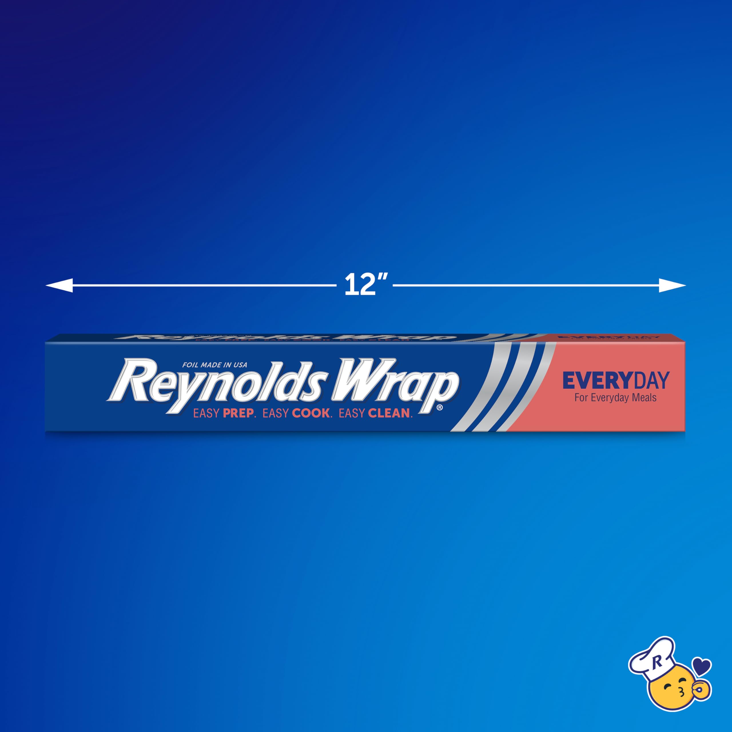 Reynolds Wrap close-up of foil texture highlighting strength