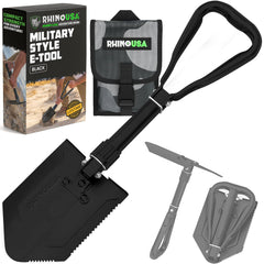 Rhino USA pala frontal mostrando diseño robusto y versatilidad