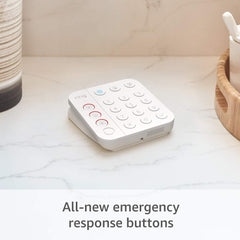 Ring keypad close-up of tactile buttons highlighting easy input