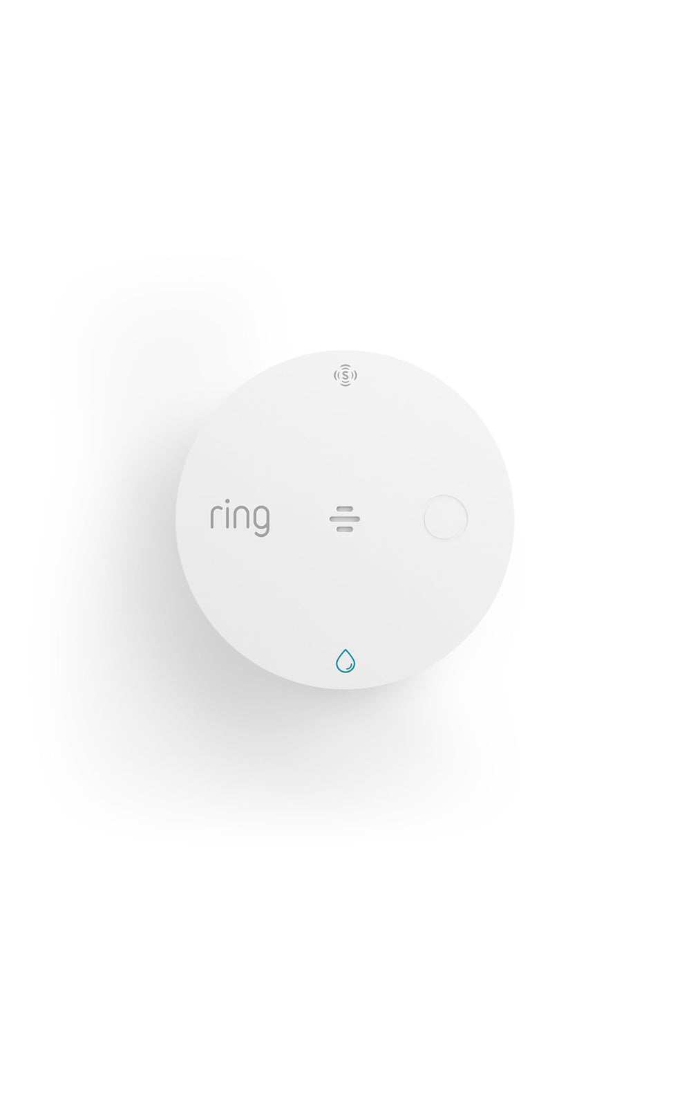 Ring sensor frontal mostrando el diseño compacto y fácil instalación