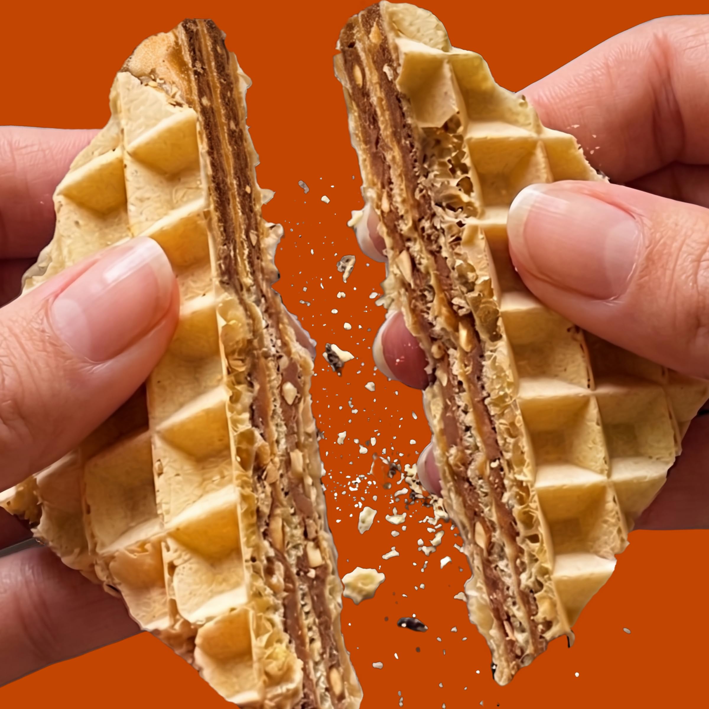 Rip Van oblea en lonchera de oficina como snack saludable en el trabajo