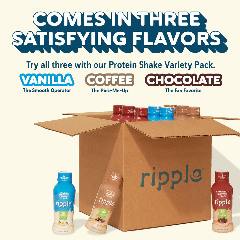Ripple en escena de desayuno estilo vida, comida rápida y nutritiva