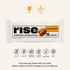 Rise barrita en mano para comparar tamaño y facilidad de llevar