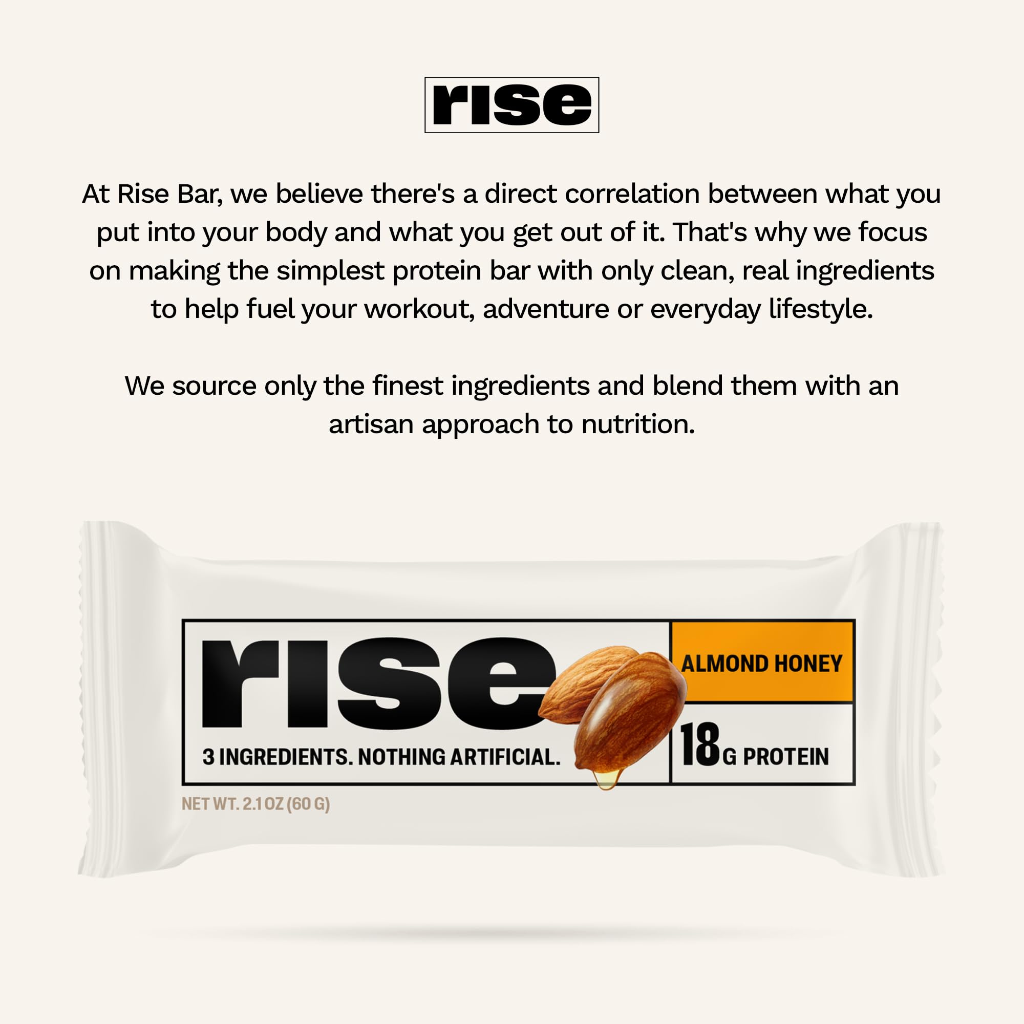 Rise empaques apilados que muestran la producción en pequeños lotes