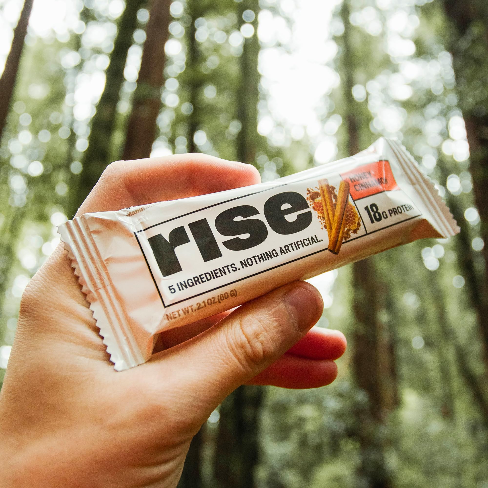 Rise etiqueta nutricional sin gluten y sin soja resaltando compatibilidad dietética