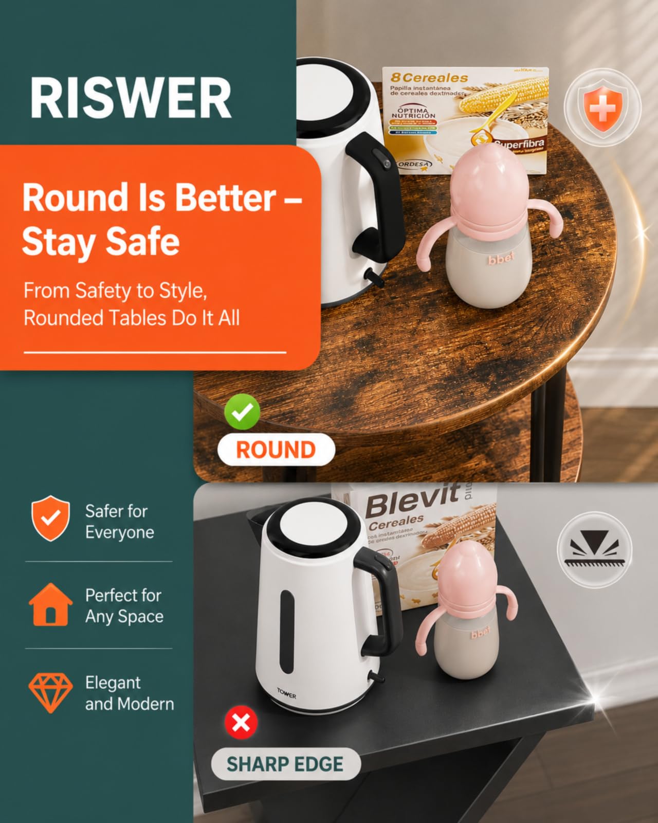 RISWER primer plano de la textura de madera rústica que aporta calidez visual