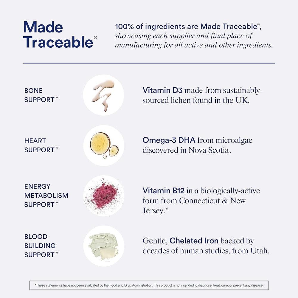 Etiqueta de Ritual con lista de ingredientes y trazabilidad para confianza del comprador