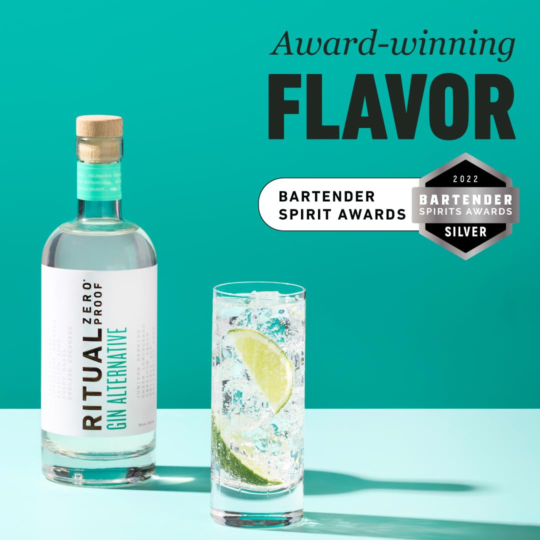 Ritual Zero-Proof servido en gin tonic para disfrutar sin alcohol