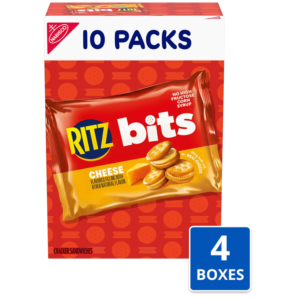 RITZ primer plano de textura de galleta mostrando crocancia