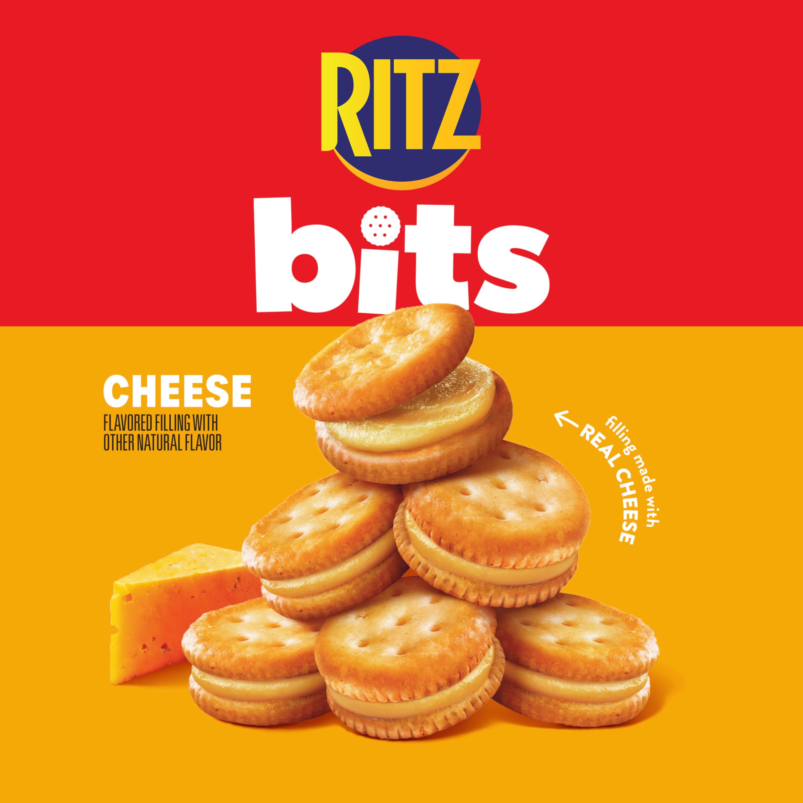 RITZ galletas en una lonchera escolar mostrando portabilidad