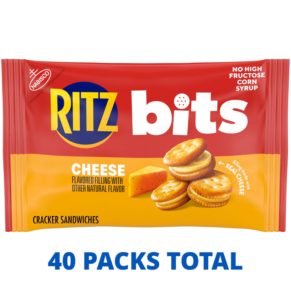 RITZ varios paquetes en una bandeja lista para servir en reuniones