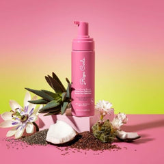 Rizos Curls textura de la espuma mostrando consistencia ligera