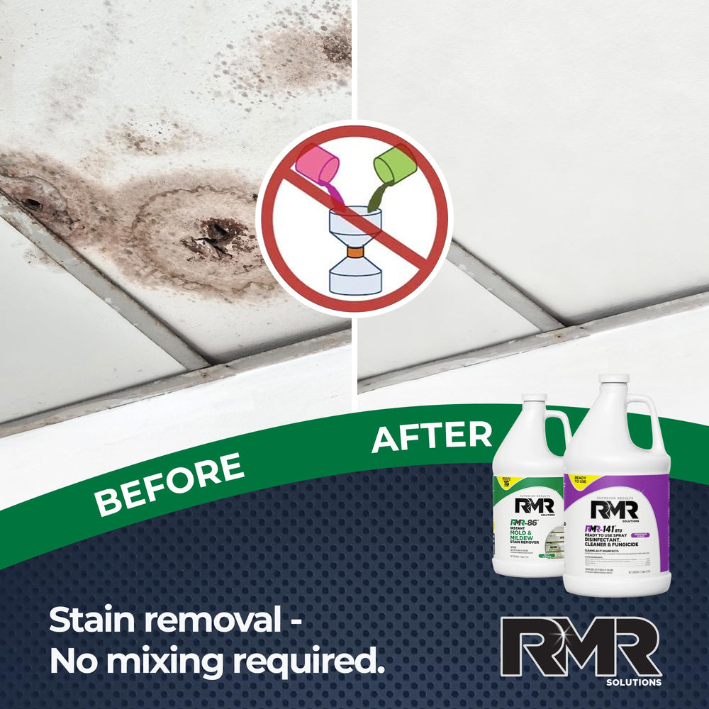 RMR Brands comparación juntas antes y después mostrando mejora