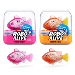 Robo Alive frontal del pack rosa y dorado mostrando diseño y contenido