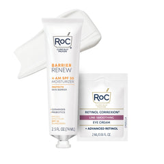 RoC crema de día frontal mostrando el envase y SPF 30 beneficios protección