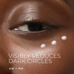 RoC cream on fingertip ready for application and smooth coverage