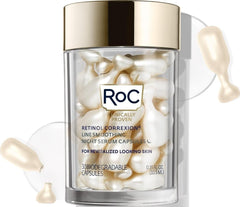 RoC front packaging showing jar of 30 capsules and brand clarity benefits