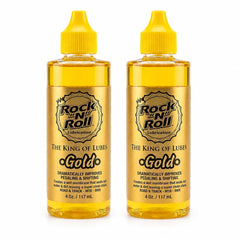 Rock N Roll Gold vista frontal del envase con etiqueta clara y uso profesional