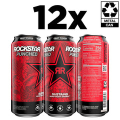 Rockstar can close-up highlighting can design and vibrant appeal for visibility
