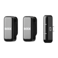 RØDE frontal del estuche plegado mostrando portabilidad y protección