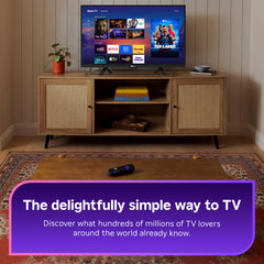 Roku borde de pantalla y textura, enfatizando calidad visual y ajuste