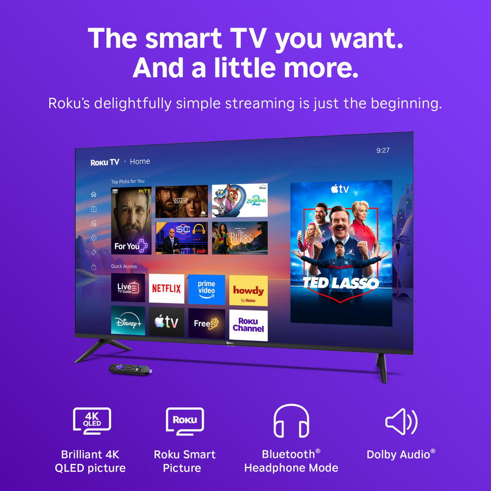 Roku mando de voz mejorado con atajos para navegación más rápida