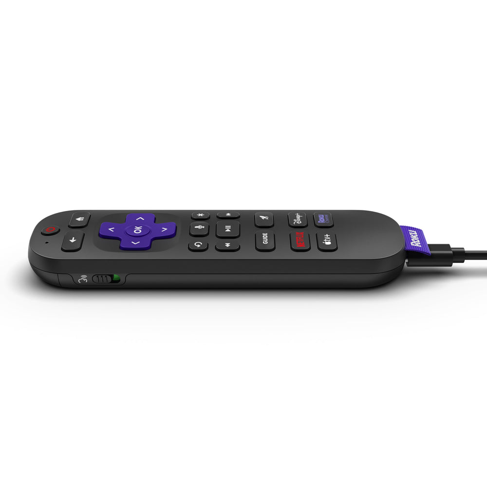 Roku botones retroiluminados en oscuridad para navegación sin fallos