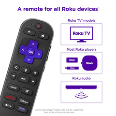 Roku detalle del micrófono para comandos de voz y búsquedas rápidas
