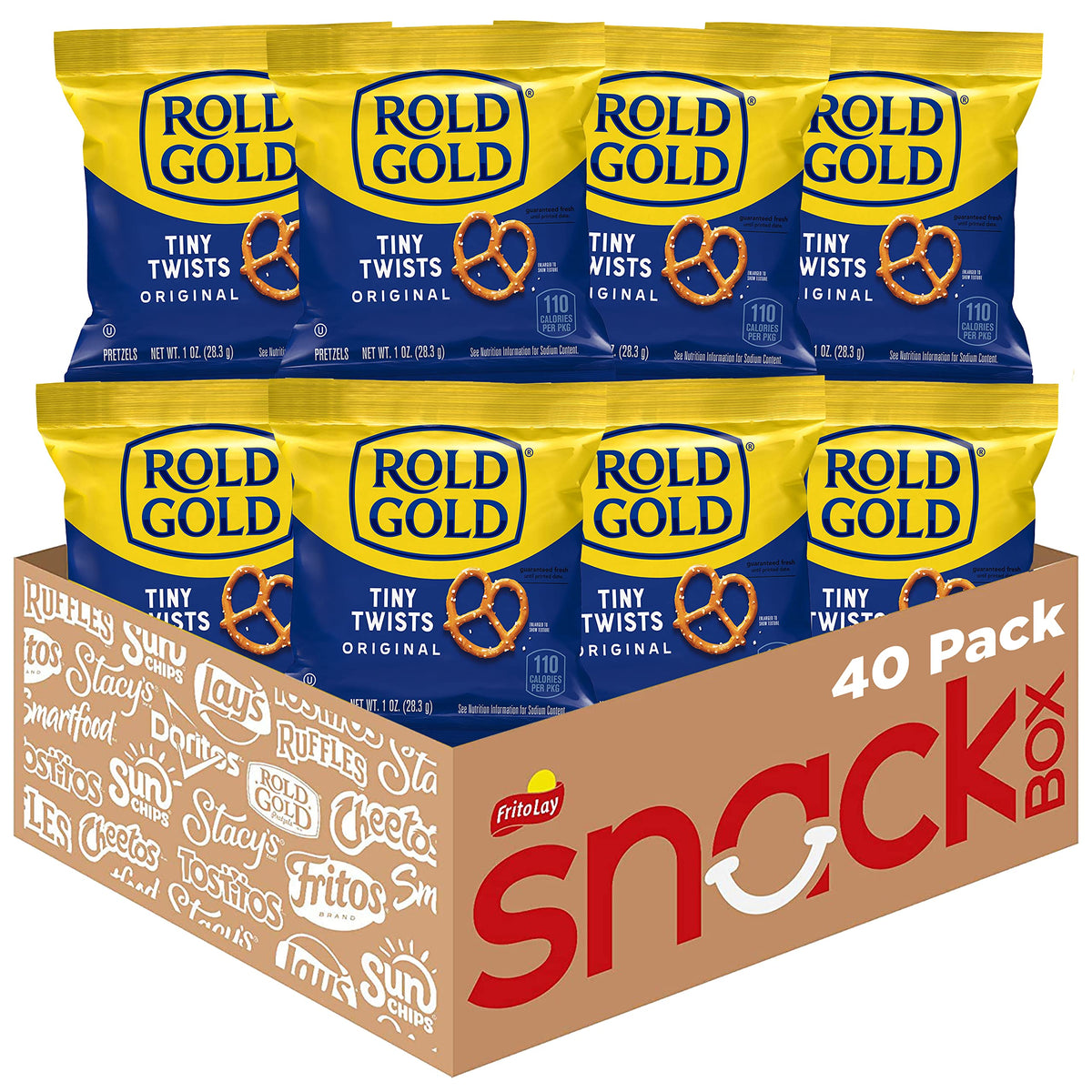 Rold Gold front packaging showing single-serve bag and brand clarity for quick grabs
