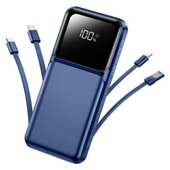 RONEGN vista frontal del power bank mostrando diseño compacto y capacidad