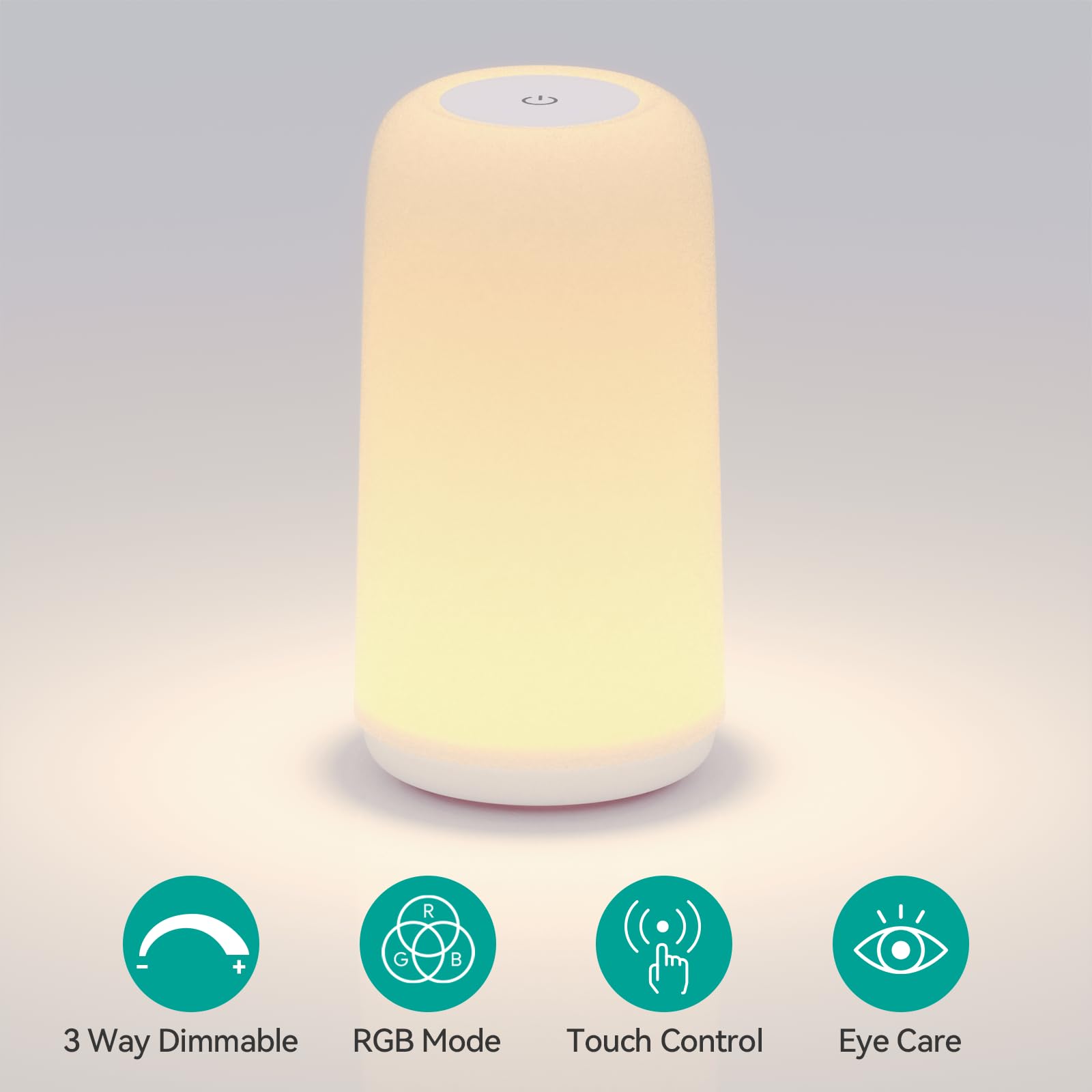 ROOTRO detalle del difusor blanco mostrando luz homogénea para lectura