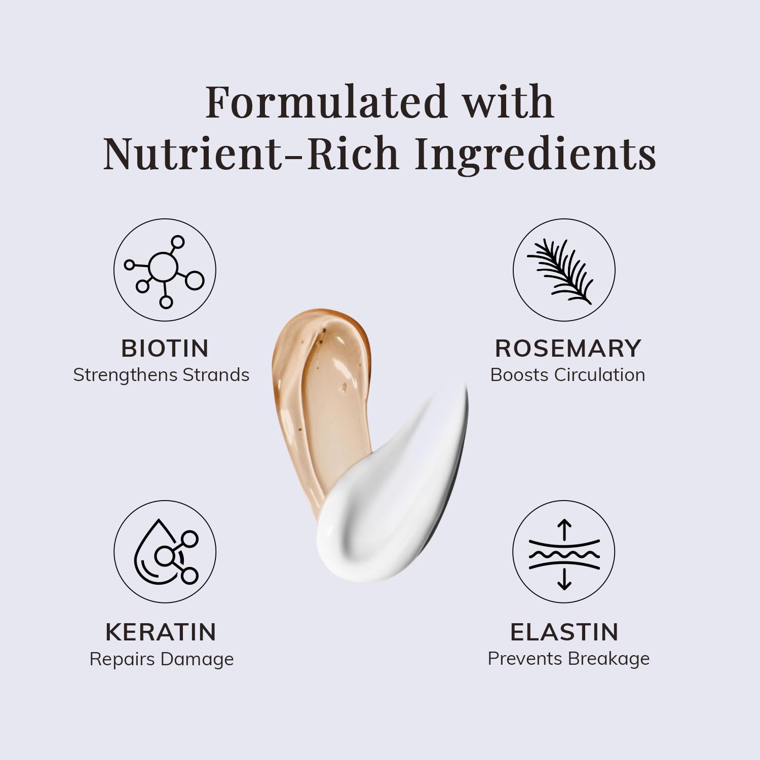 RootStim etiqueta con ingredientes botánicos y lectura clara