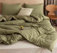 ROSGONIA set en cama king instalado, aporta estilo boho y calidez