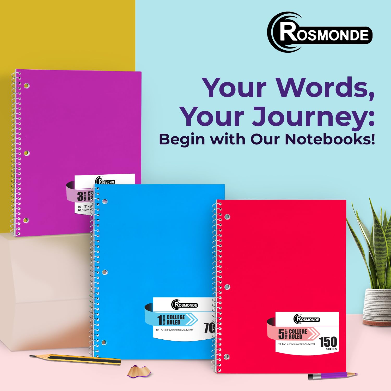 Rosmonde array de colores para identificar materias y organizar rápido