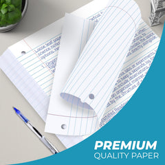Rosmonde primer plano del lineado college para letra ordenada