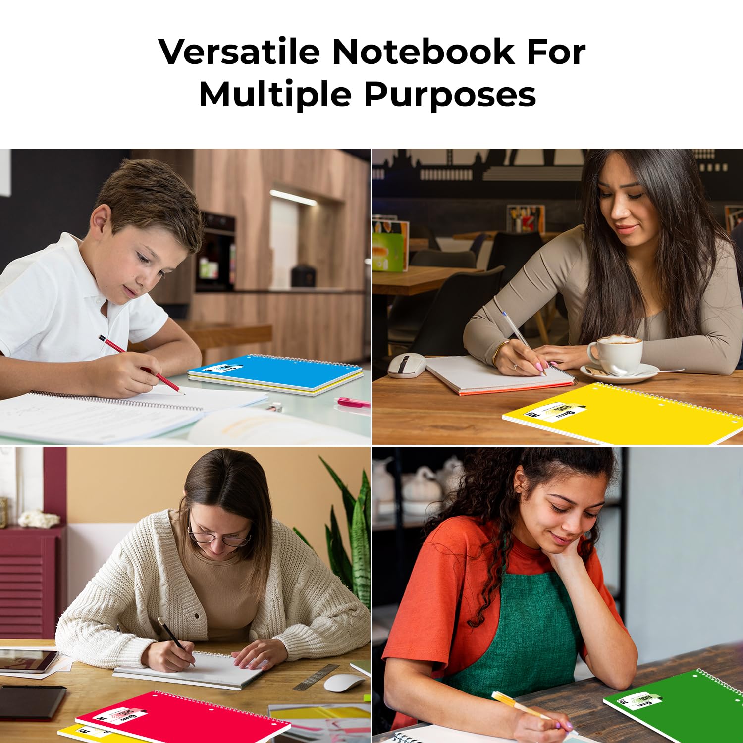 Rosmonde página escrita con bolígrafo demuestra baja tinta visible