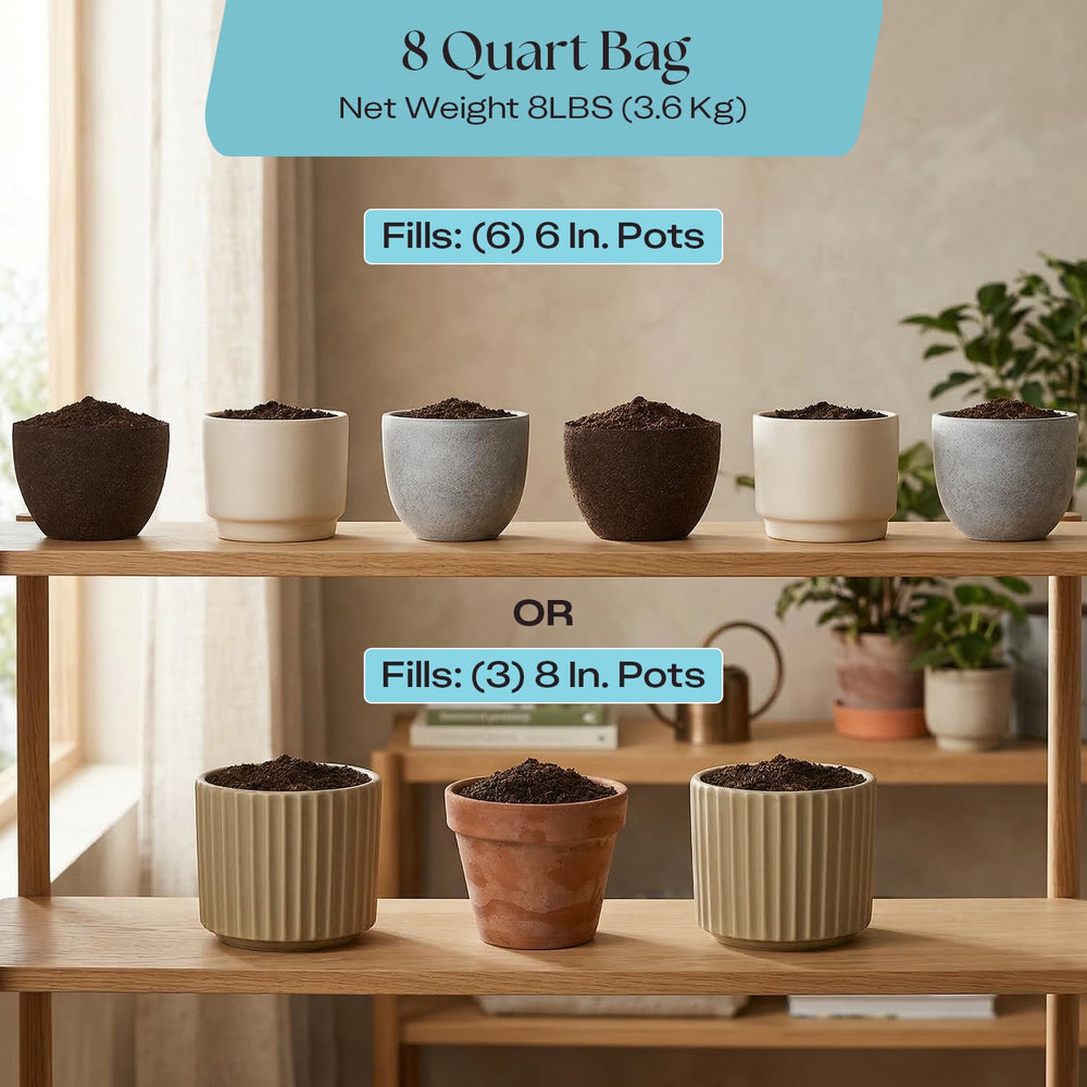 Rosy Soil label and ingredient list highlighting peat-free formula