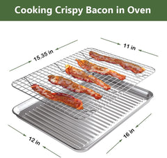 Rottay rejilla con bacon dorado, facilita cocción crujiente