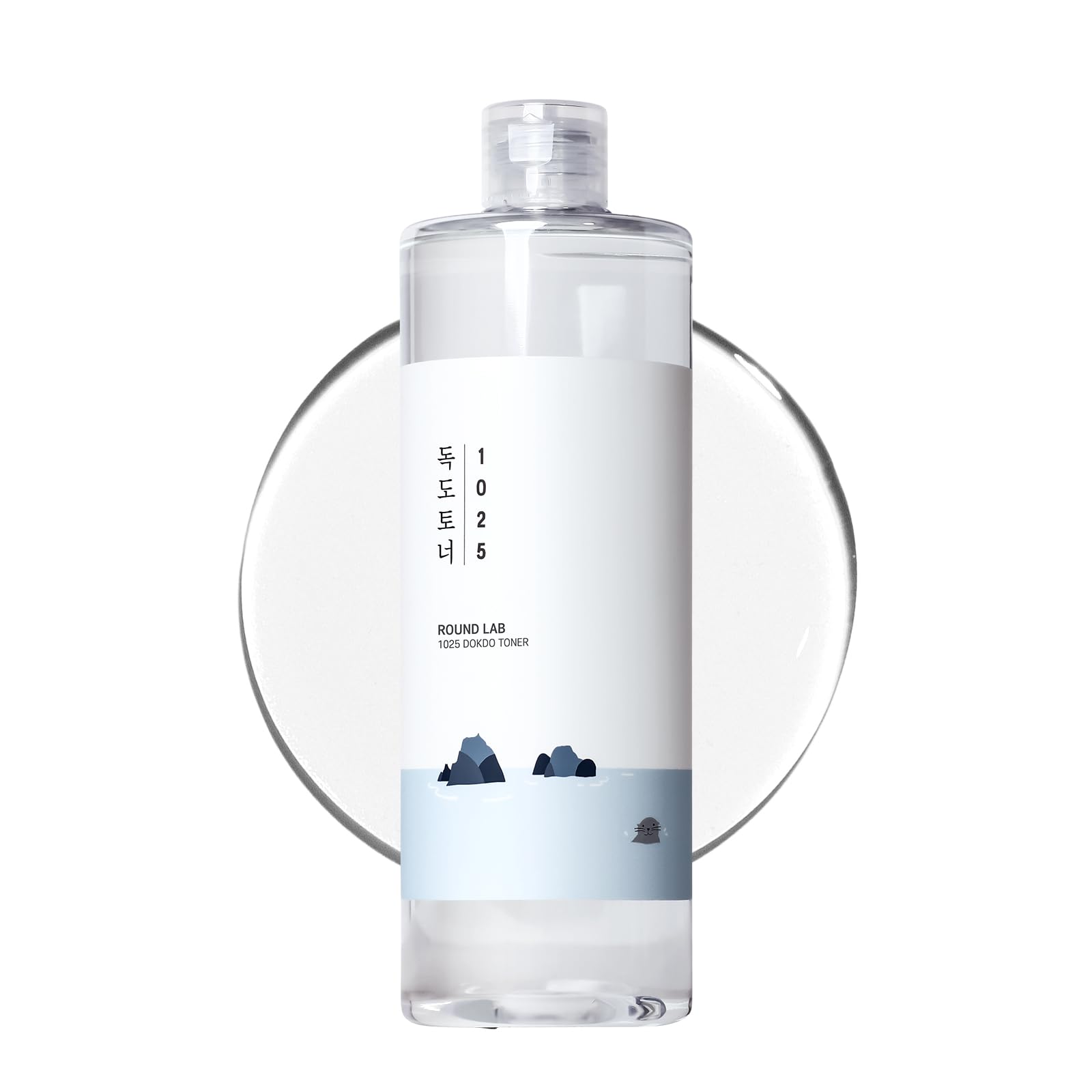 ROUND LAB 1025 Dokdo Toner front bottle showing size and label, highlights value