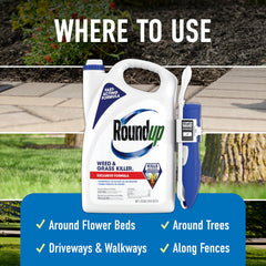 Roundup Comfort Wand acoplada para pulverización continua y precisión