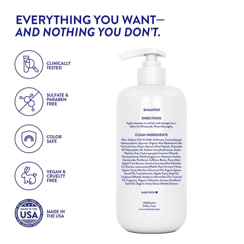 Routine Wellness ambiente de baño elegante que sugiere cuidado diario
