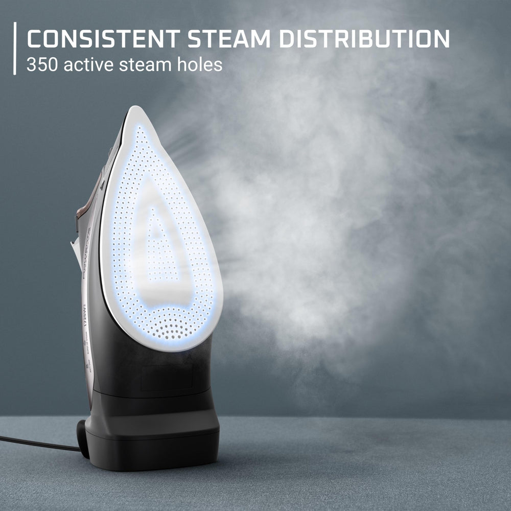 Rowenta AccessSteam enfoque en suela deslizamiento rápido para planchado eficiente