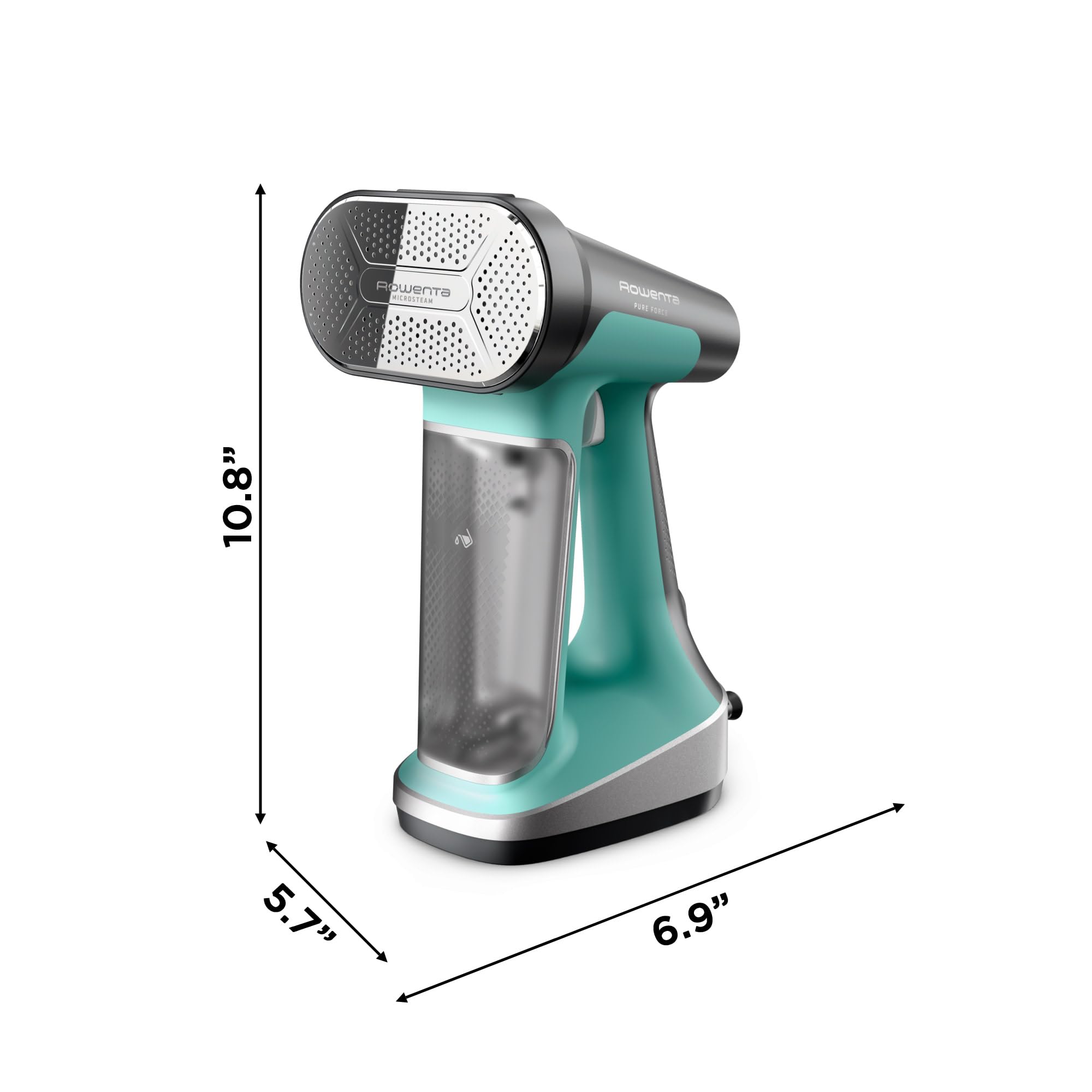 Rowenta Pure Force en manos demostrando ergonomía y uso cómodo