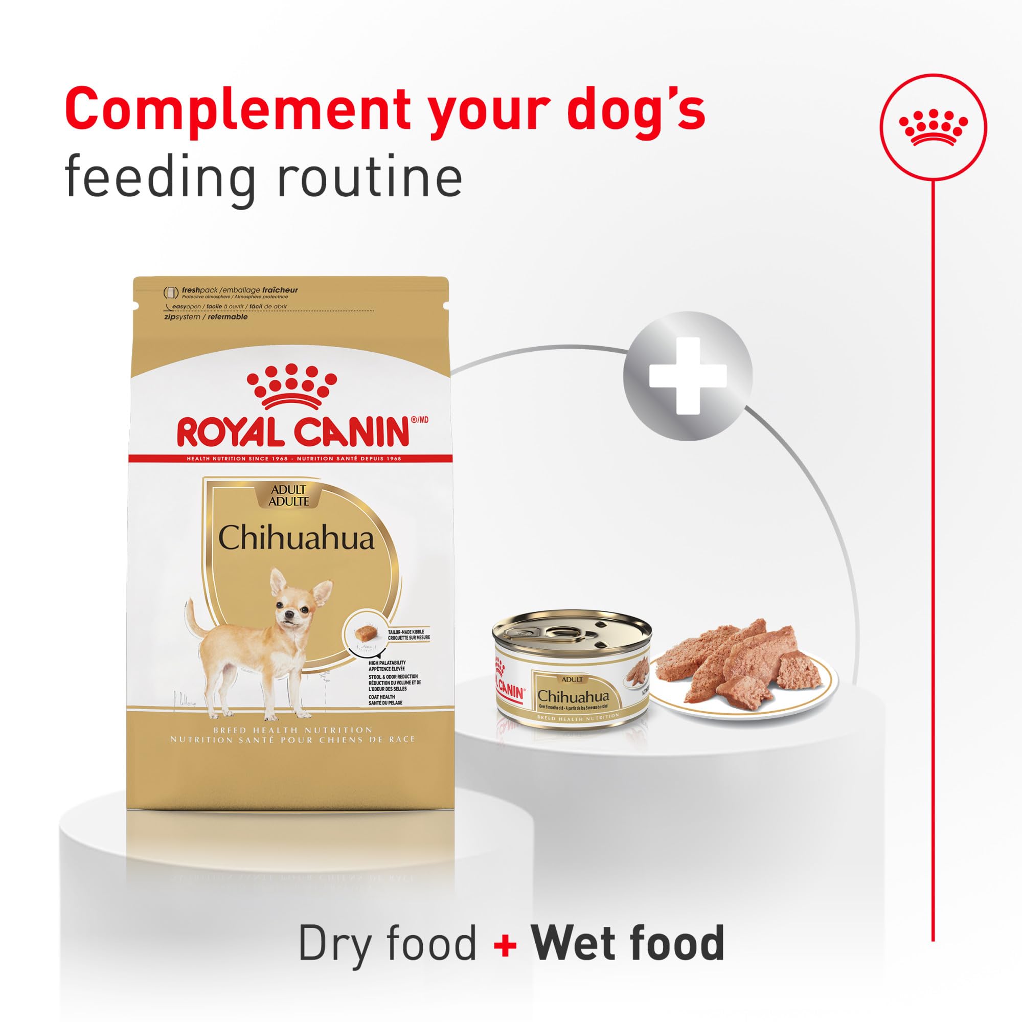 ROYAL CANIN etiqueta nutricional legible mostrando composición completa