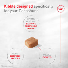 ROYAL CANIN croqueta diseñada para hocico de Dachshund y fácil sujeción