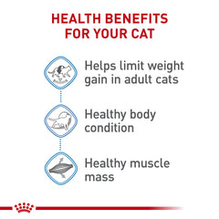Royal Canin detalle ingredientes y composición beneficiosa para peso